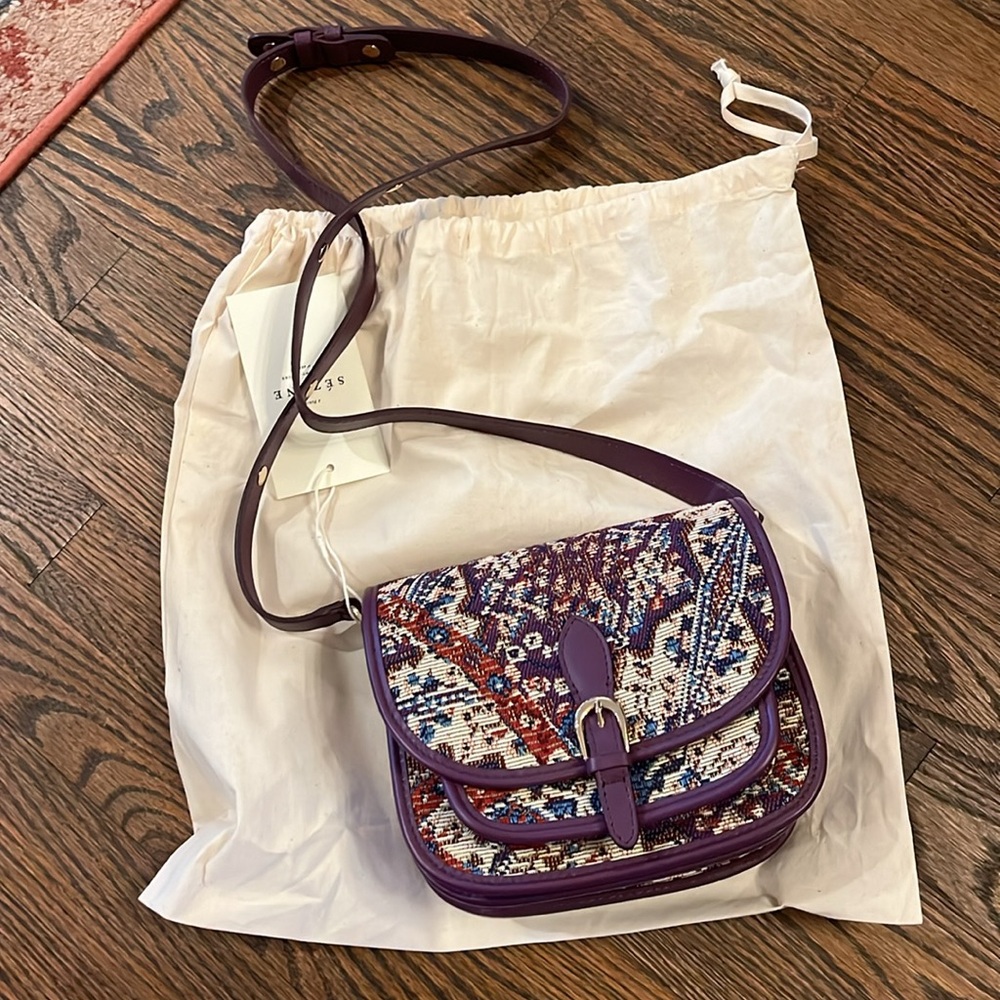 Sezane bag made in Italy NWT - Picture 9 of 9